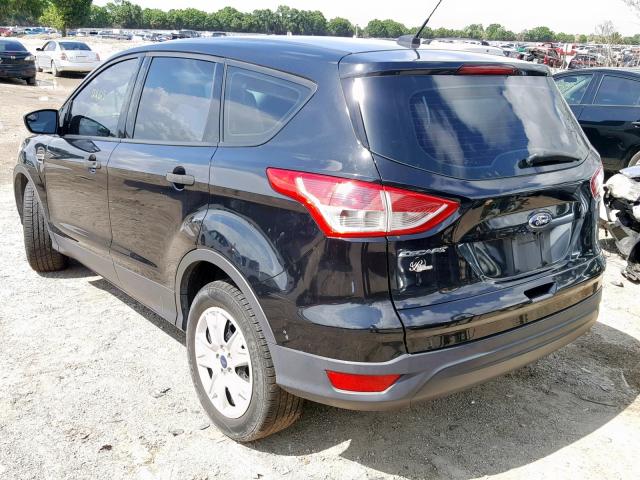 1FMCU0F72EUD85109 - 2014 FORD ESCAPE S BLACK photo 3