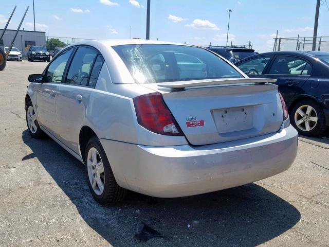 1G8AJ55F56Z172986 - 2006 SATURN ION LEVEL SILVER photo 3