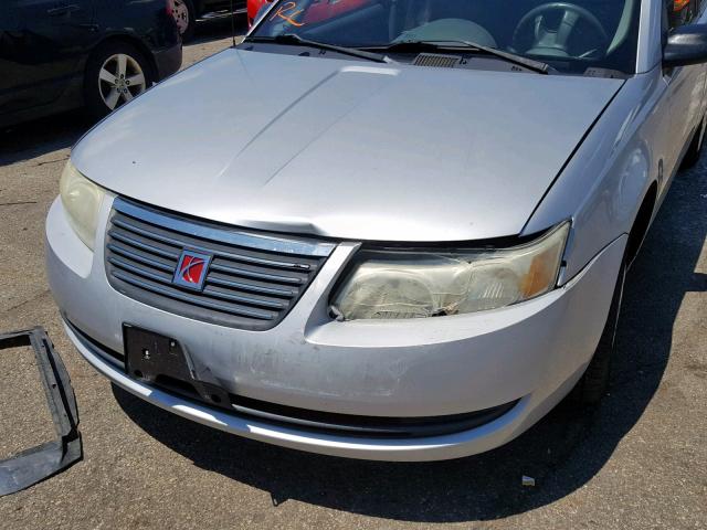 1G8AJ55F56Z172986 - 2006 SATURN ION LEVEL SILVER photo 9