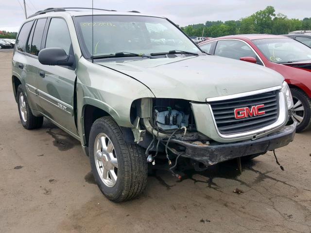 1GKDT13S742405671 - 2004 GMC ENVOY GREEN photo 1