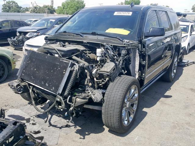 1GKS2CKJ2FR569449 - 2015 GMC YUKON DENA BLACK photo 2