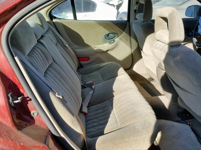 1G2WP52KX2F186278 - 2002 PONTIAC GRAND PRIX MAROON photo 6