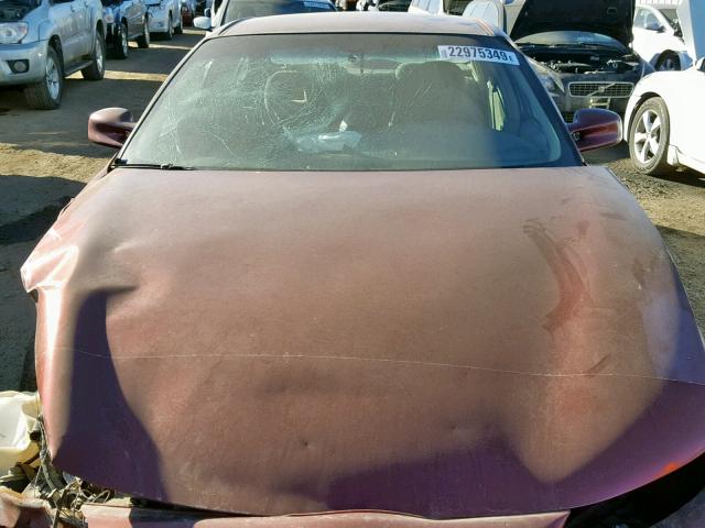 1G2WP52KX2F186278 - 2002 PONTIAC GRAND PRIX MAROON photo 7