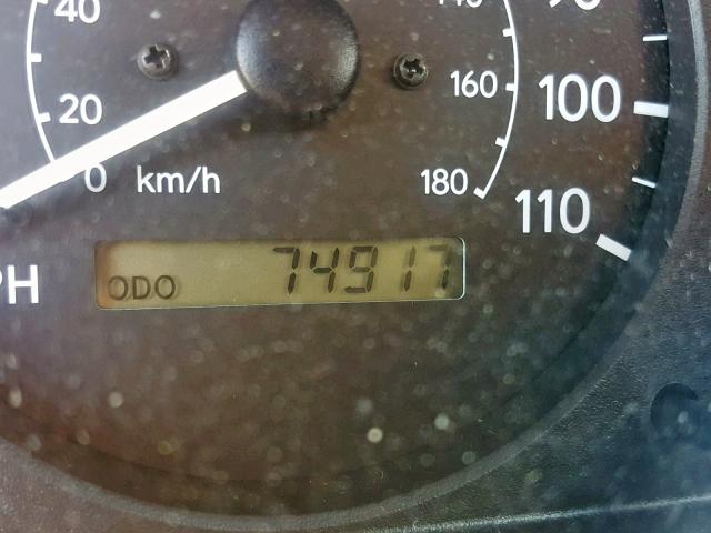 1Y1SK52871Z441779 - 2001 CHEVROLET GEO PRIZM 红色 照片 8