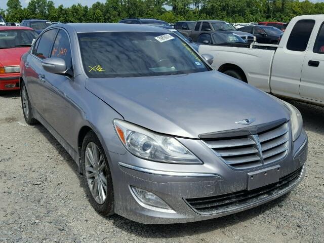 KMHGC4DD9DU243875 - 2013 HYUNDAI GENESIS 3. SILVER photo 1