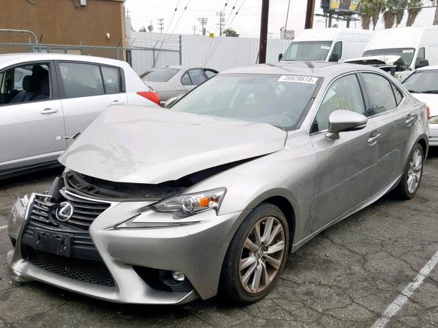 JTHBA1D21G5028392 - 2016 LEXUS IS 200T GRAY photo 2