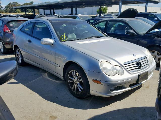 WDBRN40J73A414222 - 2003 MERCEDES-BENZ C 230K SPO SILVER photo 1