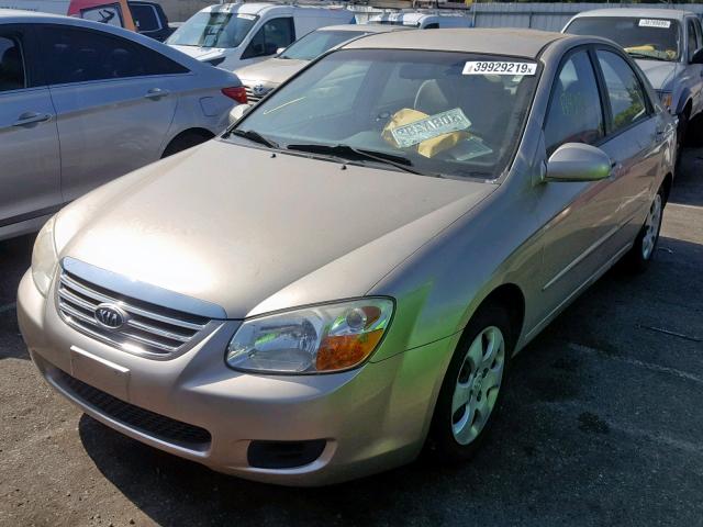 KNAFE122075482639 - 2007 KIA SPECTRA EX GOLD photo 2