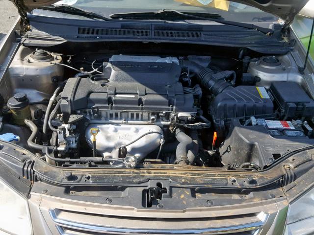 KNAFE122075482639 - 2007 KIA SPECTRA EX GOLD photo 7