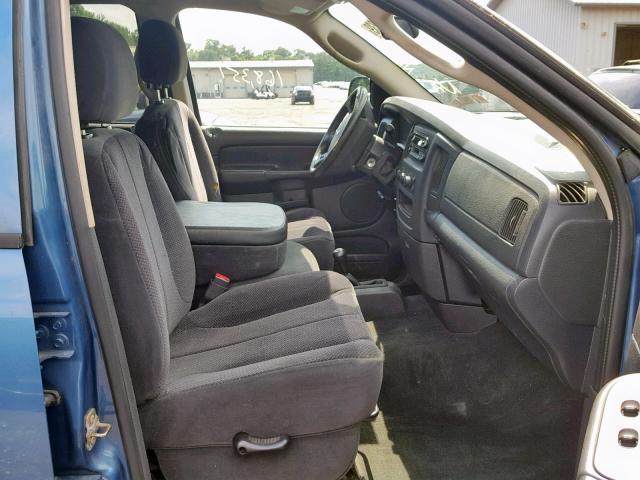 3D7KS28D65G768659 - 2005 DODGE RAM 2500 S ლურჯი ფოტო 5