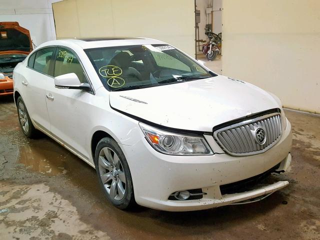 1G4GC5EC2BF106094 - 2011 BUICK LACROSSE C WHITE photo 1