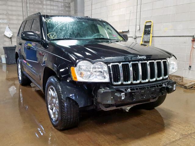 1J4GR48K25C716822 - 2005 JEEP GRAND CHER BLACK photo 1