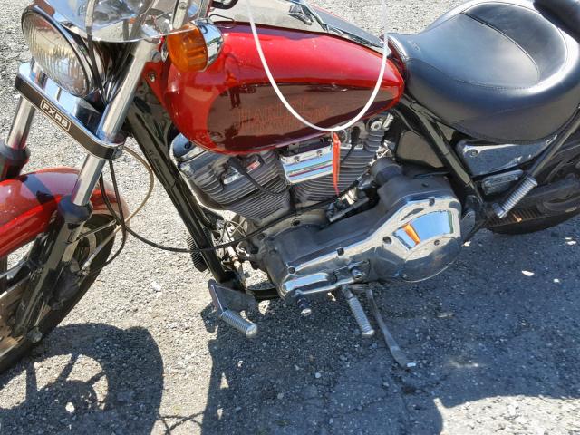 1HD1EBL27FY124094 - 1985 HARLEY-DAVIDSON FXRS RED photo 9