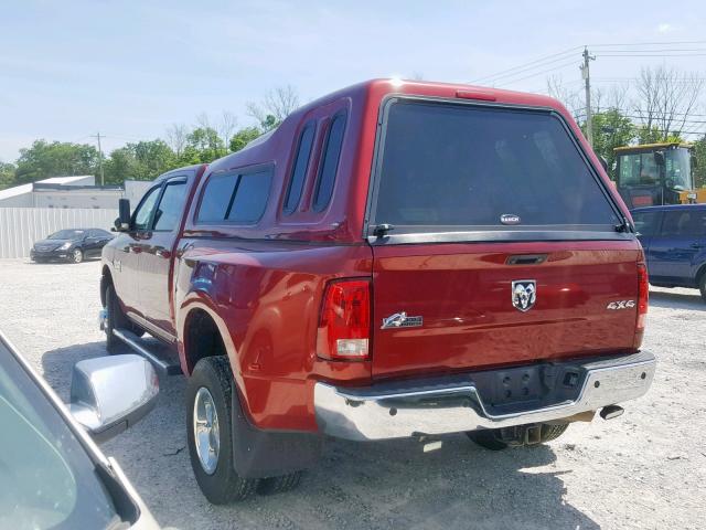 3C63RRHL4EG181491 - 2014 RAM 3500 SLT RED photo 3