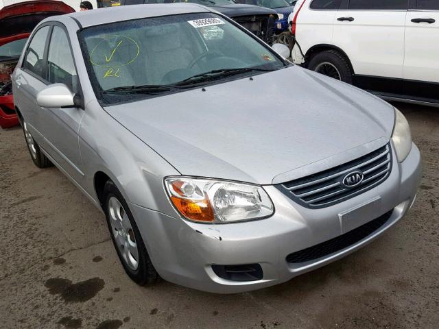 KNAFE122885493700 - 2008 KIA SPECTRA EX SILVER photo 1