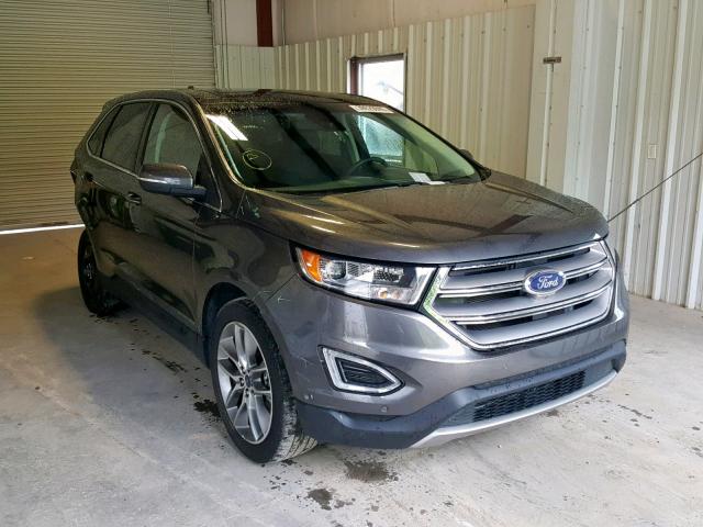 2FMPK3K85GBC29906 - 2016 FORD EDGE TITAN GRAY photo 1