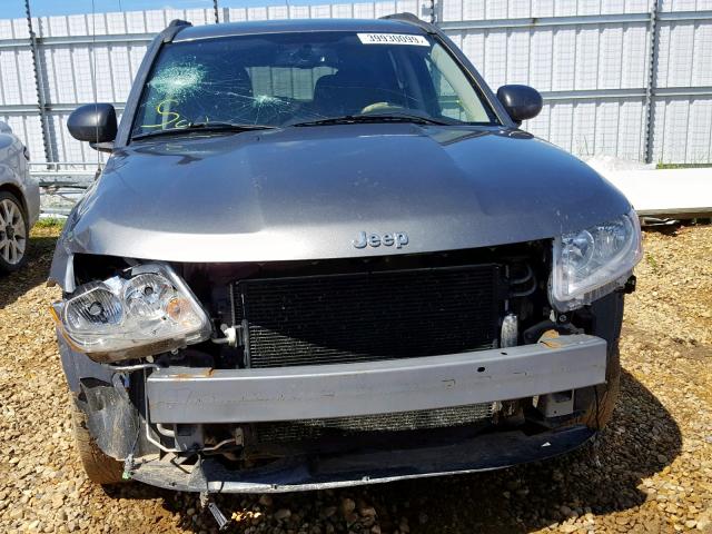 1J4NT4FB7BD235823 - 2011 JEEP COMPASS GRAY photo 9