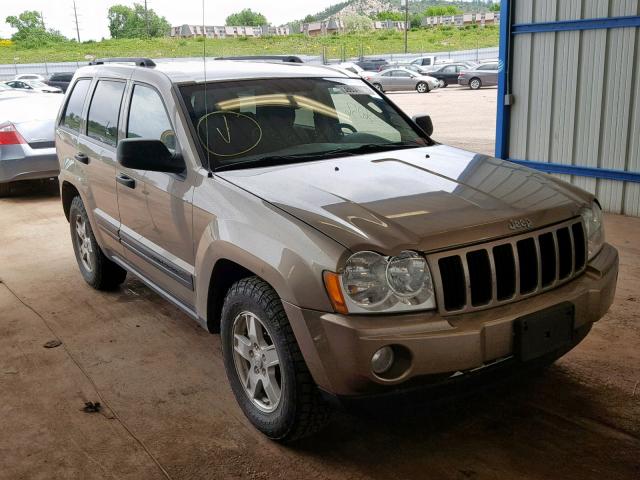 1J4HR48N06C278298 - 2006 JEEP GRAND CHER TAN photo 1