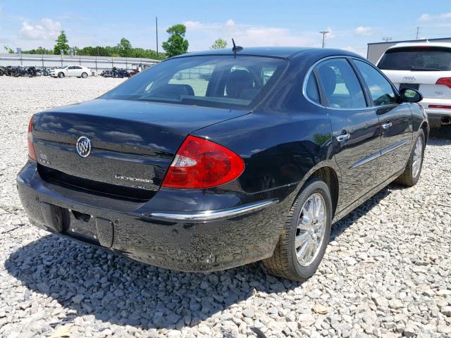 2G4WD582381210234 - 2008 BUICK LACROSSE C BLACK photo 4