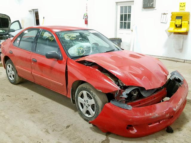 1G1JF52F547323547 - 2004 CHEVROLET CAVALIER L RED photo 1