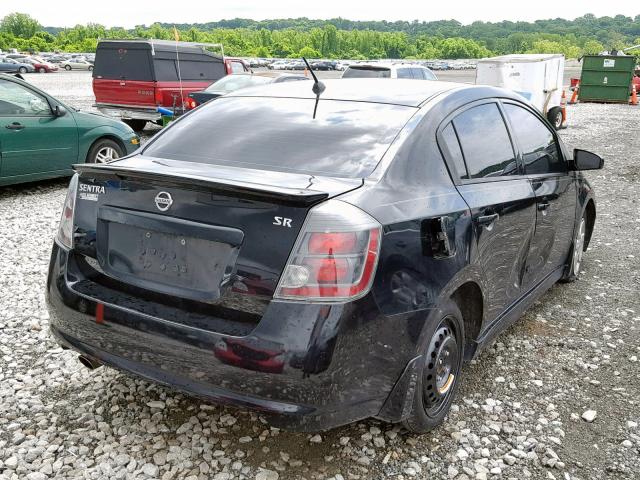 3N1AB6AP2AL673876 - 2010 NISSAN SENTRA 2.0 BLACK photo 4