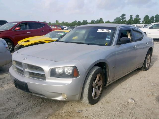 2B3KA33V69H622322 - 2009 DODGE CHARGER SX SILVER photo 2