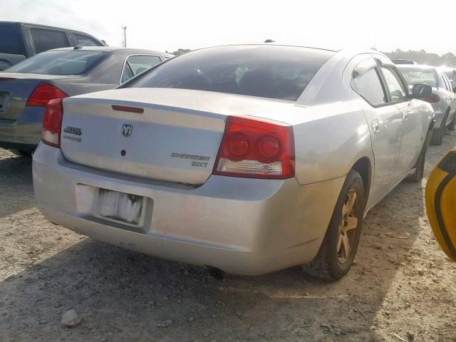 2B3KA33V69H622322 - 2009 DODGE CHARGER SX SILVER photo 4