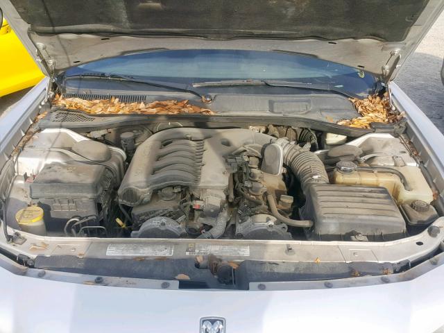 2B3KA33V69H622322 - 2009 DODGE CHARGER SX SILVER photo 7