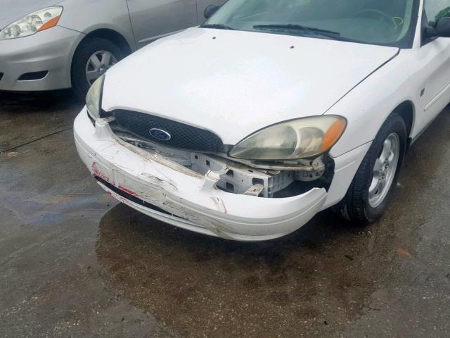 1FAFP55S64G161811 - 2004 FORD TAURUS SES WHITE photo 9