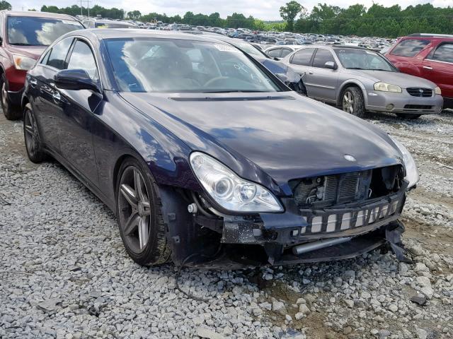 WDDDJ7CB3BA169467 - 2011 MERCEDES-BENZ CLS 550 BLUE photo 1