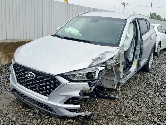 KM8J33A44KU846945 - 2019 HYUNDAI TUCSON LIM SILVER photo 2