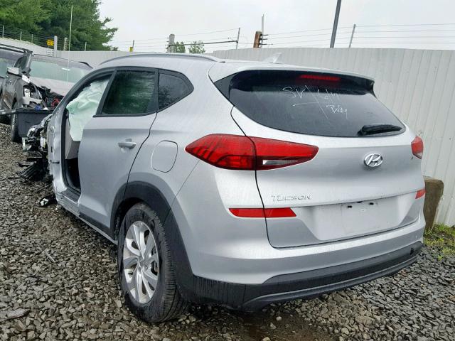 KM8J33A44KU846945 - 2019 HYUNDAI TUCSON LIM SILVER photo 3