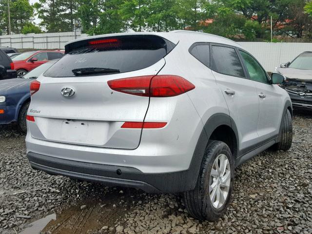 KM8J33A44KU846945 - 2019 HYUNDAI TUCSON LIM SILVER photo 4