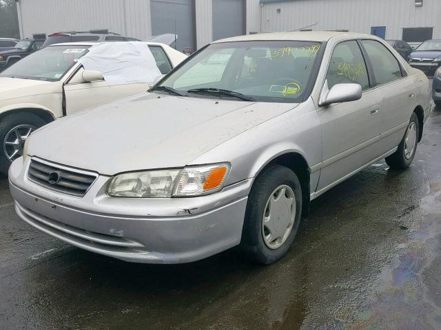 4T1BG22K4YU661013 - 2000 TOYOTA CAMRY CE GRAY photo 2