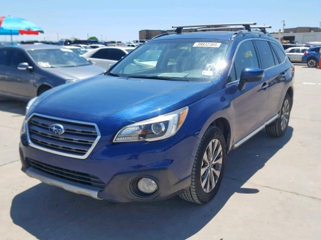 4S4BSATC7H3231661 - 2017 SUBARU OUTBACK TO BLUE photo 2