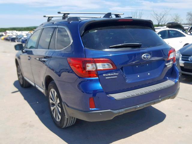 4S4BSATC7H3231661 - 2017 SUBARU OUTBACK TO BLUE photo 3