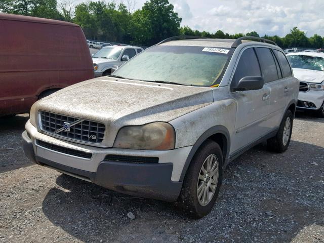 YV4CZ852X61255640 - 2006 VOLVO XC90 V8 SILVER photo 2