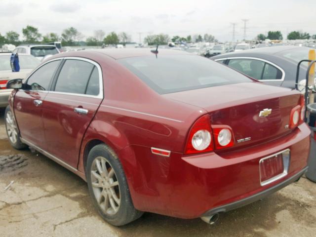1G1ZK57718F254691 - 2008 CHEVROLET MALIBU LTZ წითელი ფოტო 3