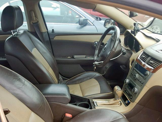 1G1ZK57718F254691 - 2008 CHEVROLET MALIBU LTZ წითელი ფოტო 5