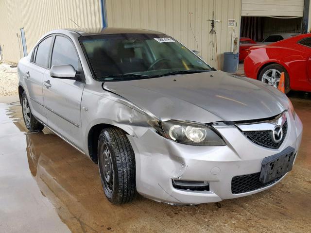 JM1BK12F381169896 - 2008 MAZDA 3 I SILVER photo 1