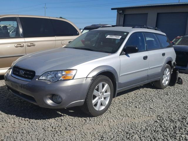 4S4BP61C377302721 - 2007 SUBARU LEGACY OUT SILVER photo 2