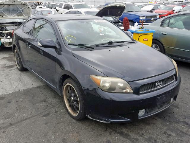 JTKDE177460121417 - 2006 TOYOTA SCION TC BLACK photo 1