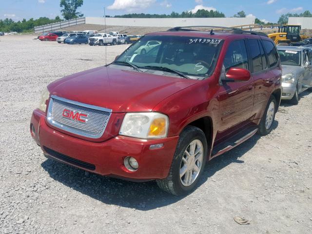 1GKES63MX72257588 - 2007 GMC ENVOY DENA RED photo 2