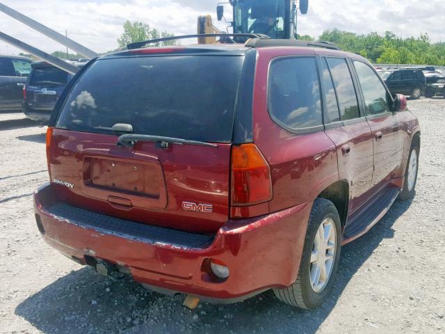 1GKES63MX72257588 - 2007 GMC ENVOY DENA RED photo 4