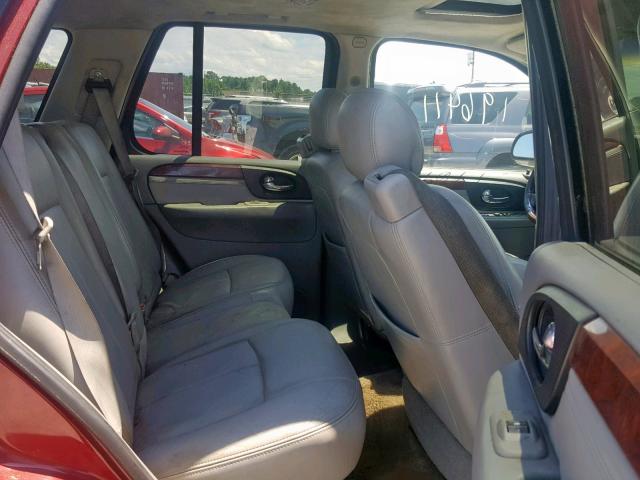 1GKES63MX72257588 - 2007 GMC ENVOY DENA RED photo 6