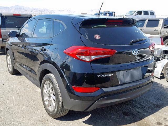 KM8J23A45HU532068 - 2017 HYUNDAI TUCSON SE BLACK photo 3