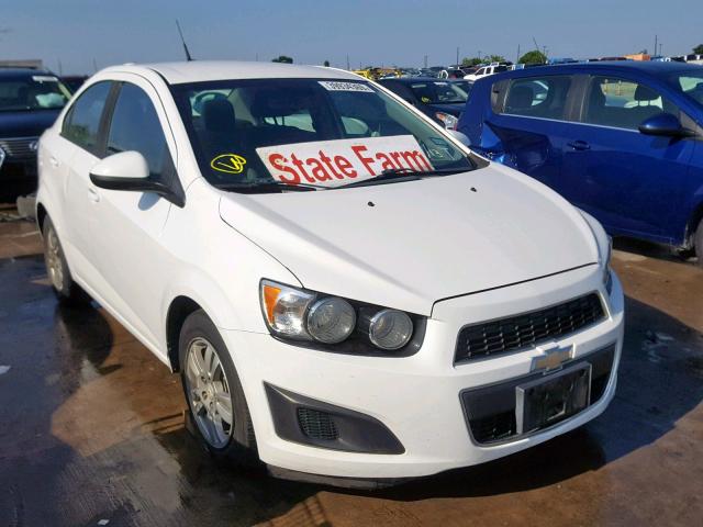 1G1JA5SH6C4167938 - 2012 CHEVROLET SONIC LS WHITE photo 1