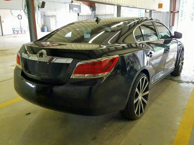 1G4GC5ED0BF346771 - 2011 BUICK LACROSSE C BLACK photo 4