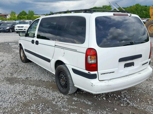 1GNDX03E63D117087 - 2003 CHEVROLET VENTURE WHITE photo 3