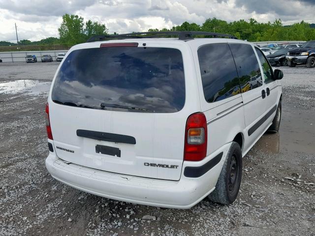 1GNDX03E63D117087 - 2003 CHEVROLET VENTURE WHITE photo 4